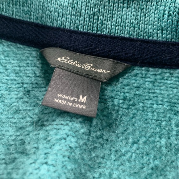 Eddie Bauer quarter button pullover - Picture 3 of 3